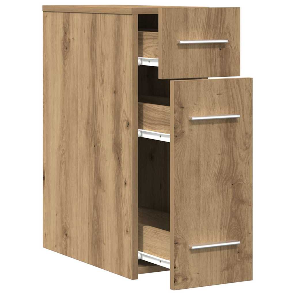 Armoire de pharmacie vidaXL en chêne fait main 20x45,5x60 cm en bois d'ingénierie