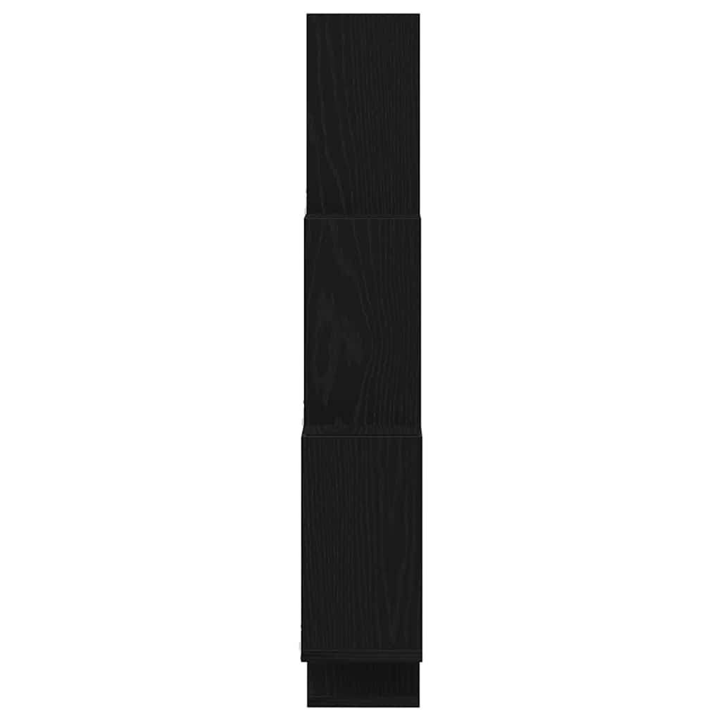 Étagère Murale Chêne noir 78 x 15 x 92 cm Bois d'ingénierie - XIOS