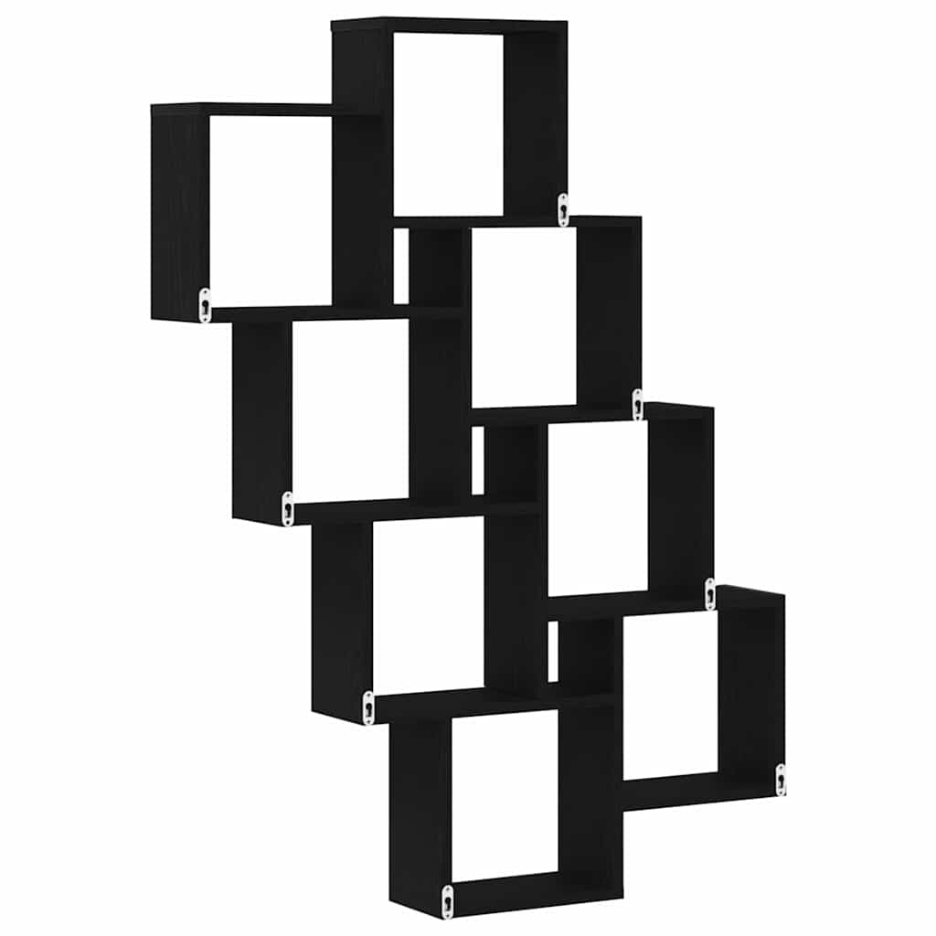 Étagère Murale Chêne noir 90 x 15 x 119.5 cm Bois d'ingénierie - XIOS