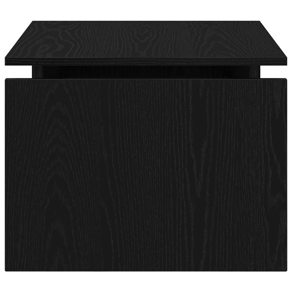 Table basse Chêne noir 68 x 38 x 50 cm Bois d'ingénierie - XIOS