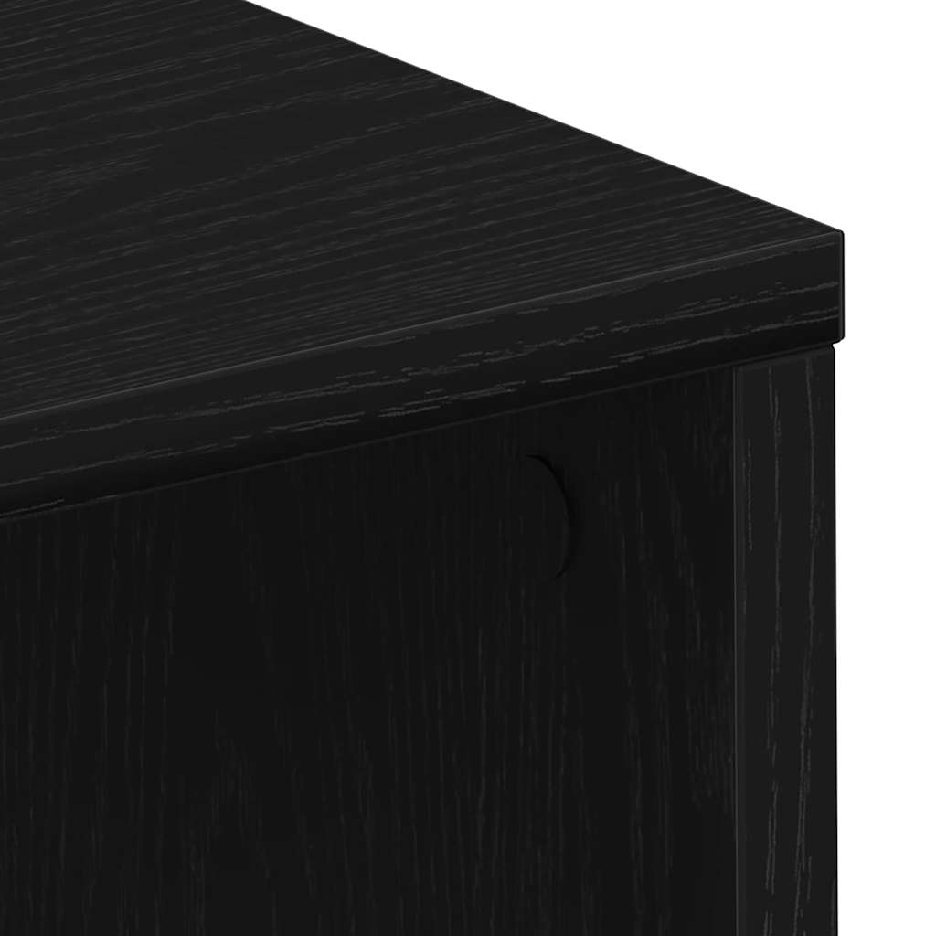 Bureau Chêne noir 102,5 x 35 x 75 cm Bois d'ingénierie - XIOS