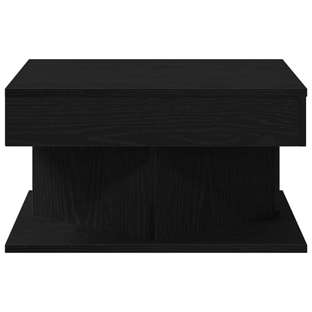 Table basse Chêne noir 57 x 57 x 30 cm Bois d'ingénierie - XIOS