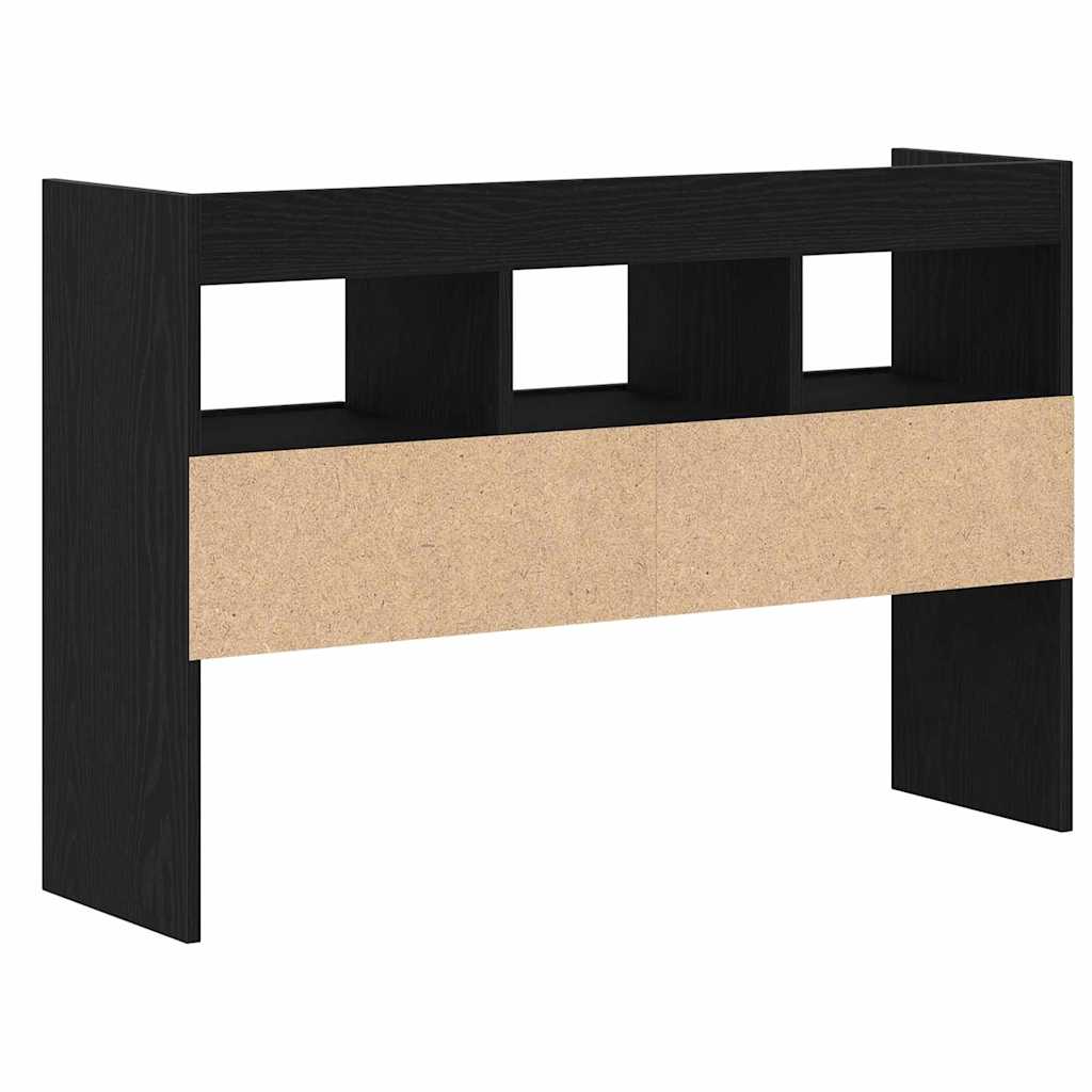 Buffet avec tiroir Noir 105 x 30 x 70 cm Bois d'ingénierie - XIOS