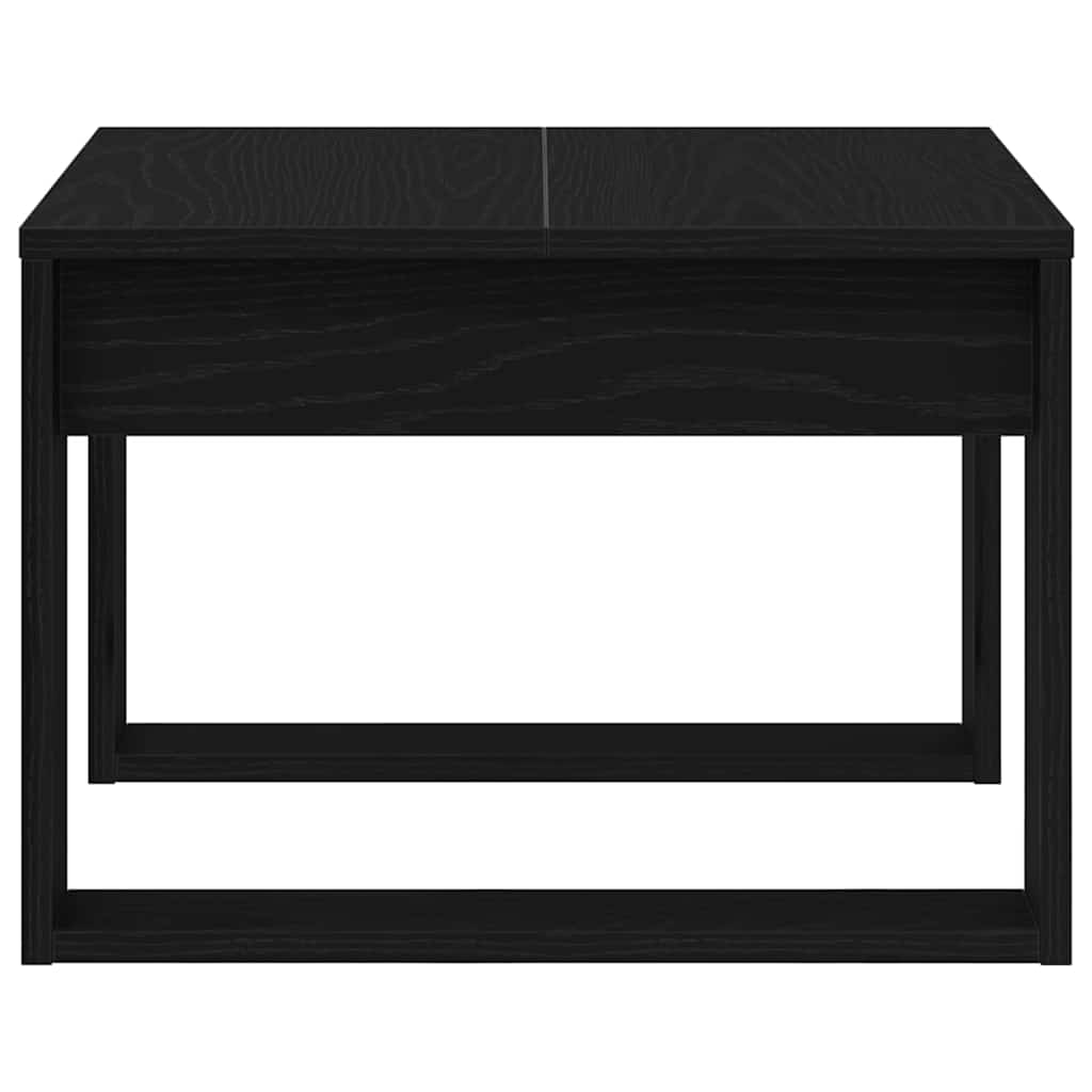 Table basse Chêne noir 50 x 50 x 35 cm Bois d'ingénierie - XIOS