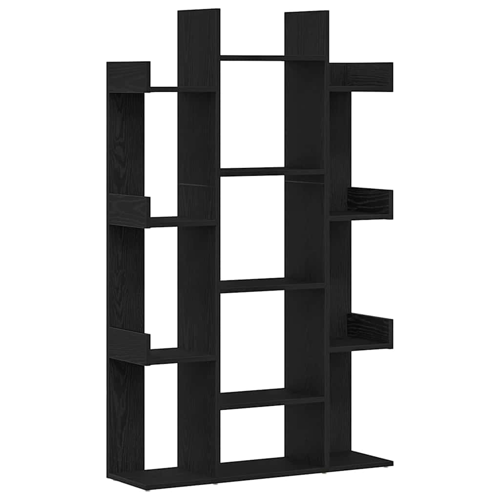 Bibliothèque Chêne noir 86 x 25.5 x 140 cm Bois d'ingénierie - XIOS