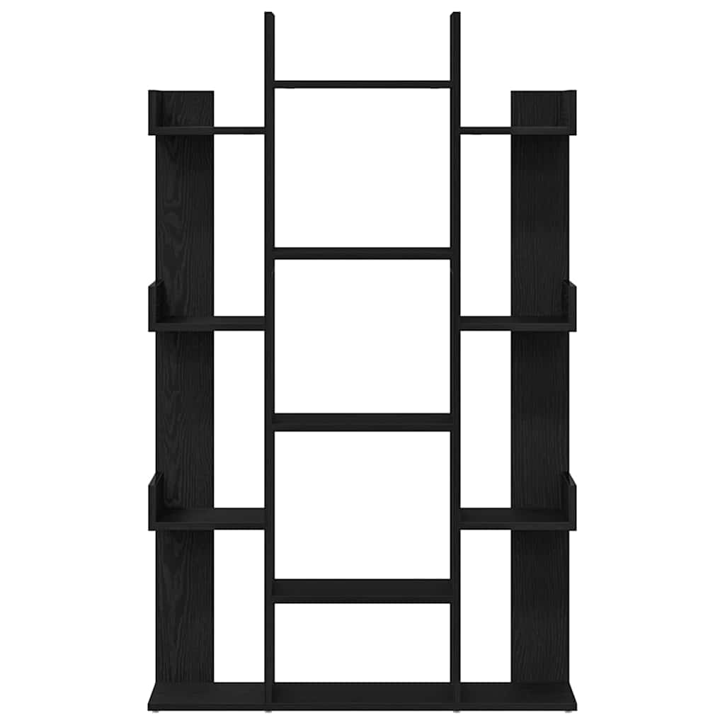 Bibliothèque Chêne noir 86 x 25.5 x 140 cm Bois d'ingénierie - XIOS