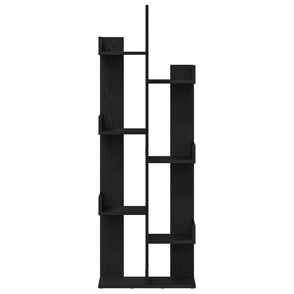 Bibliothèque Chêne noir 48 x 25.5 x 140 cm Bois d'ingénierie - XIOS