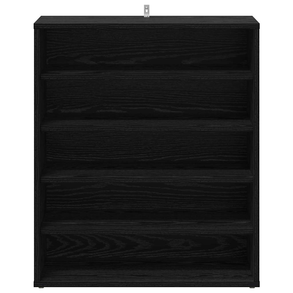 Meuble à chaussures avec étagère Chêne noir 60 x 35 x 70 cm - XIOS
