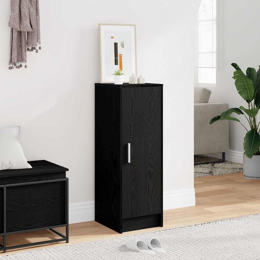 Meuble à chaussures avec étagère Chêne noir 32 x 35 x 92 cm - XIOS