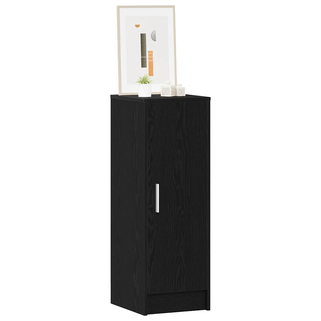 Meuble à chaussures avec étagère Chêne noir 32 x 35 x 92 cm - XIOS
