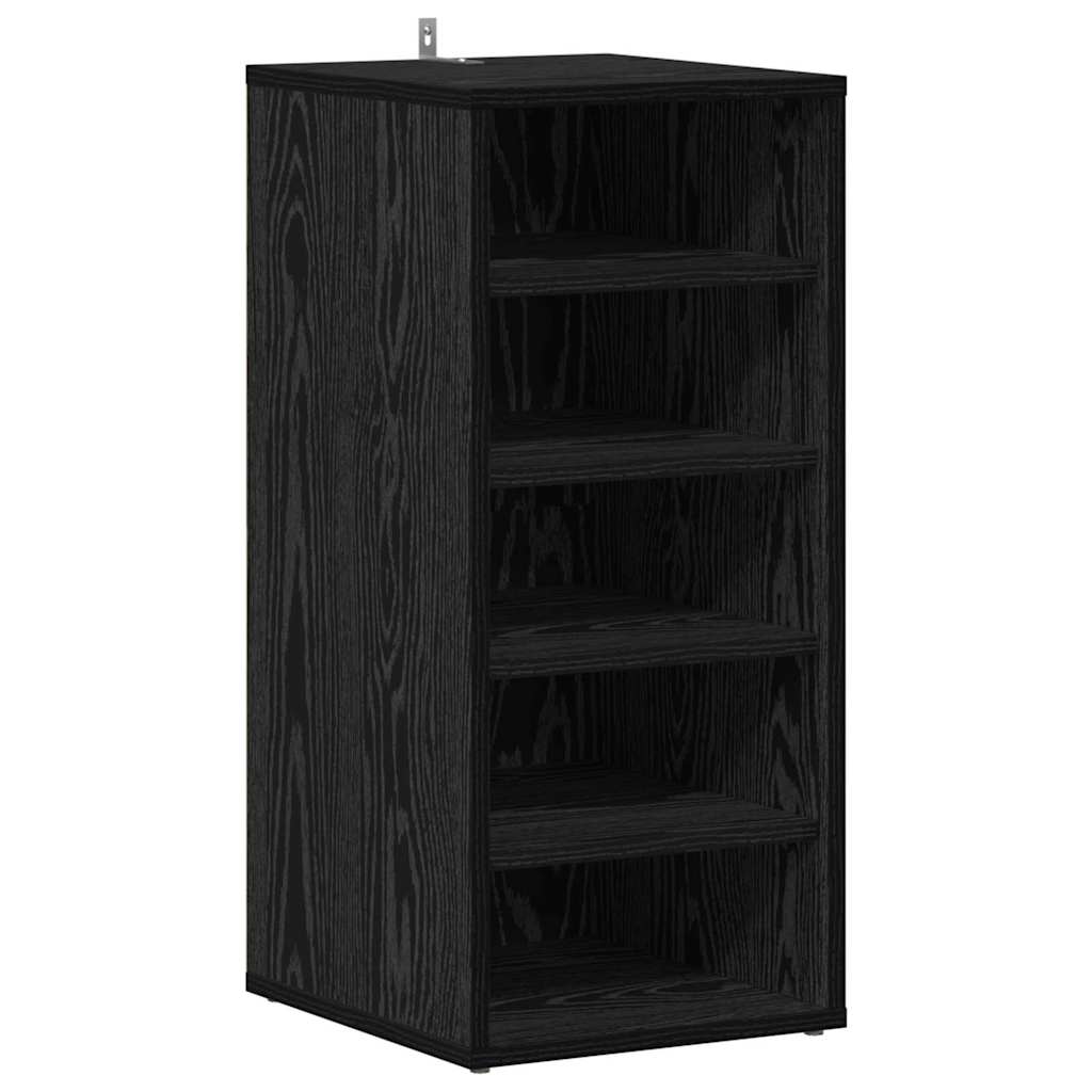 Meuble à chaussures avec étagère Chêne noir 32 x 35 x 70 cm - XIOS