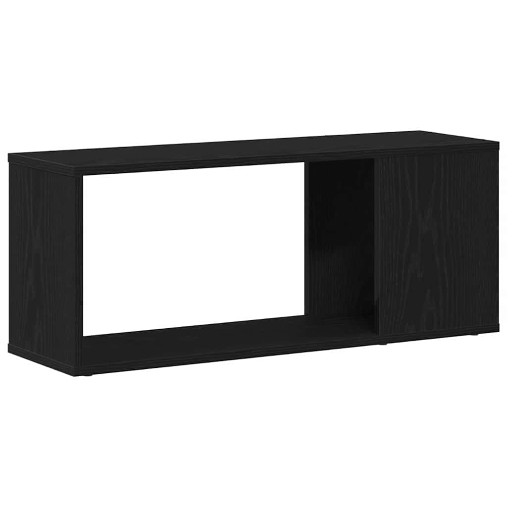 Centre de divertissement Noir 80 x 24 x 32 cm Bois d'ingénierie - XIOS