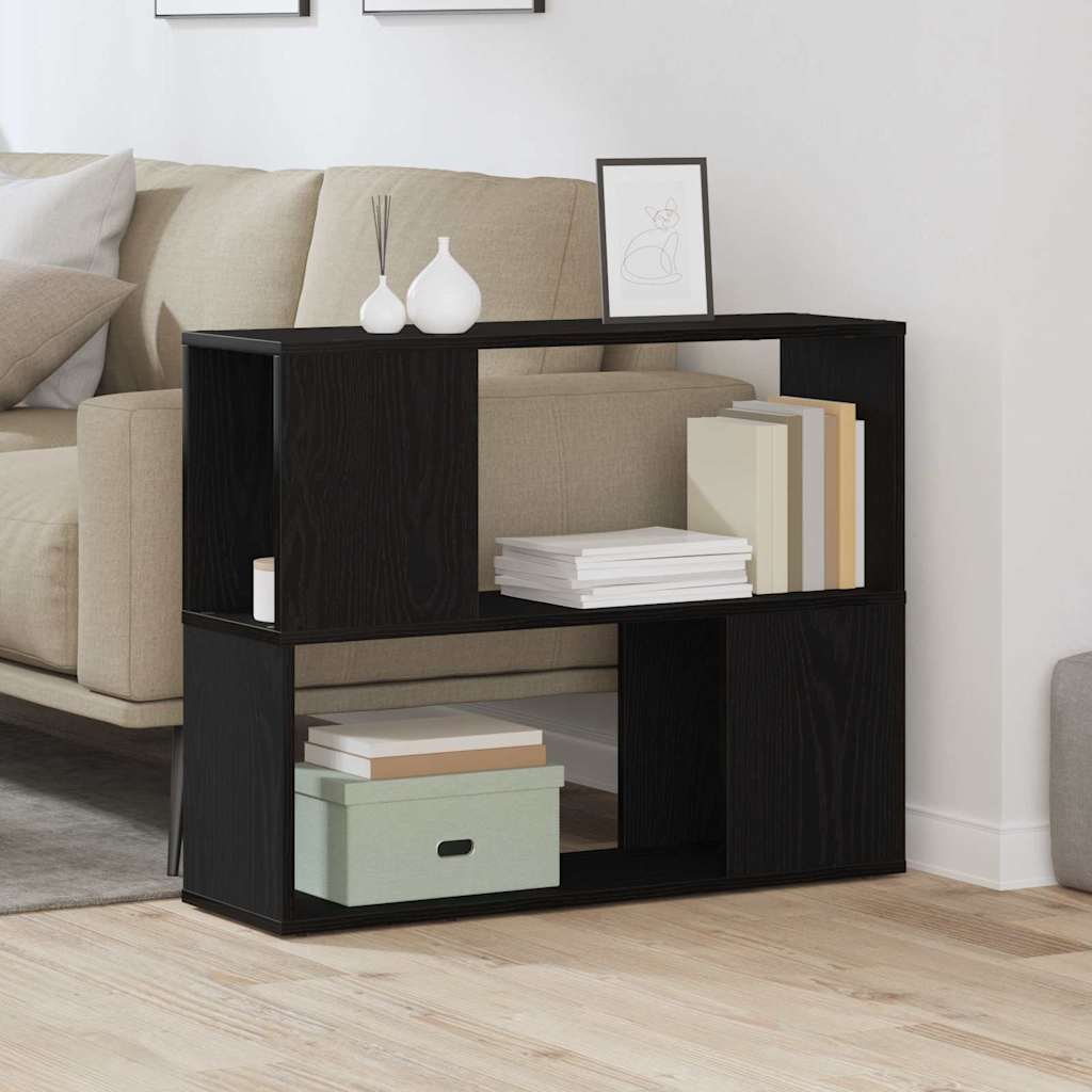 Centre de divertissement Noir 80 x 24 x 63 cm Bois d'ingénierie - XIOS