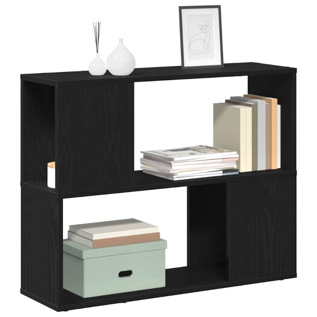 Centre de divertissement Noir 80 x 24 x 63 cm Bois d'ingénierie - XIOS
