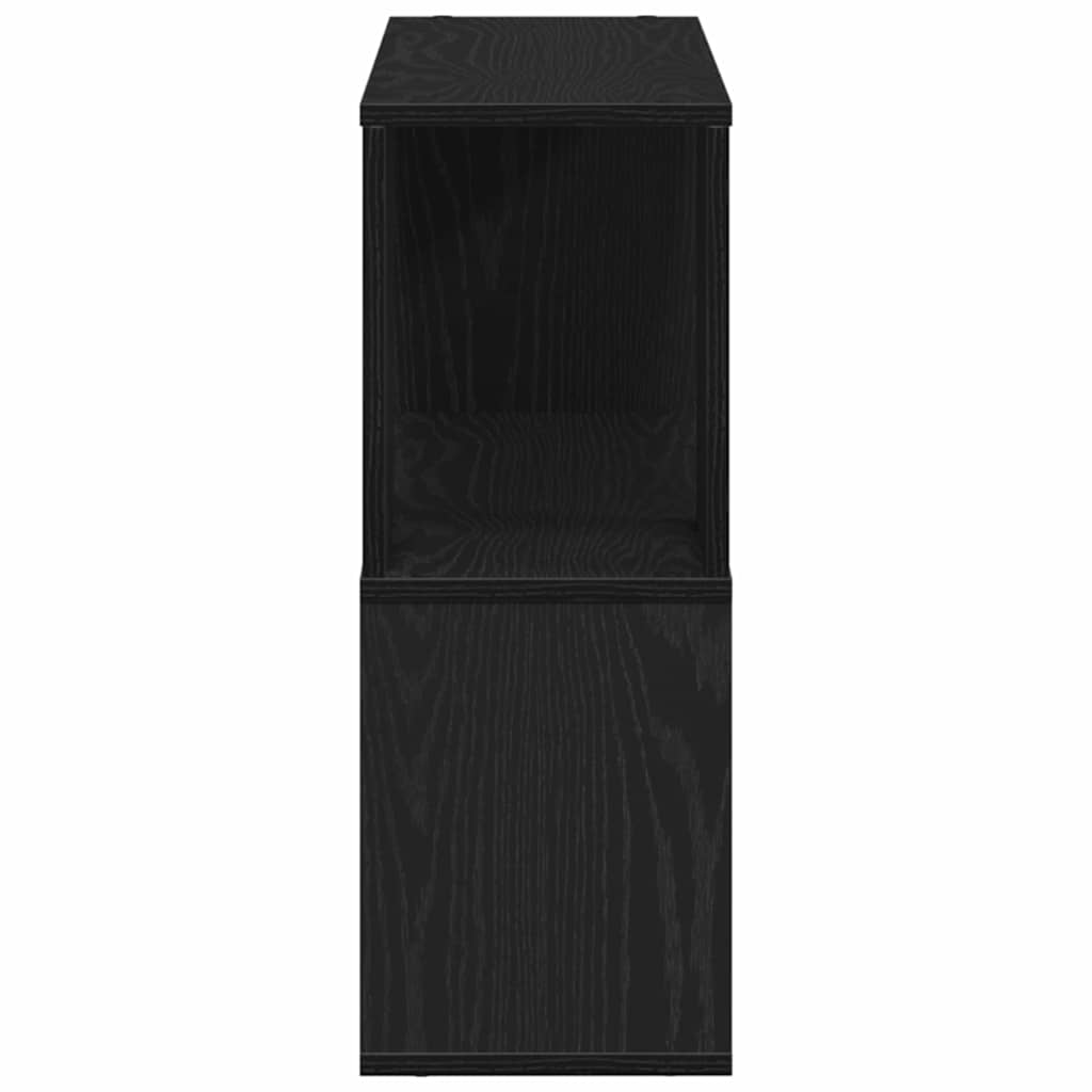 Centre de divertissement Noir 80 x 24 x 63 cm Bois d'ingénierie - XIOS