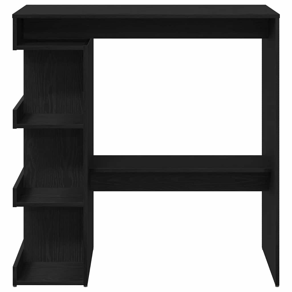 Table de bar Chêne noir 100 x 48 x 101.5 cm Bois d'ingénierie