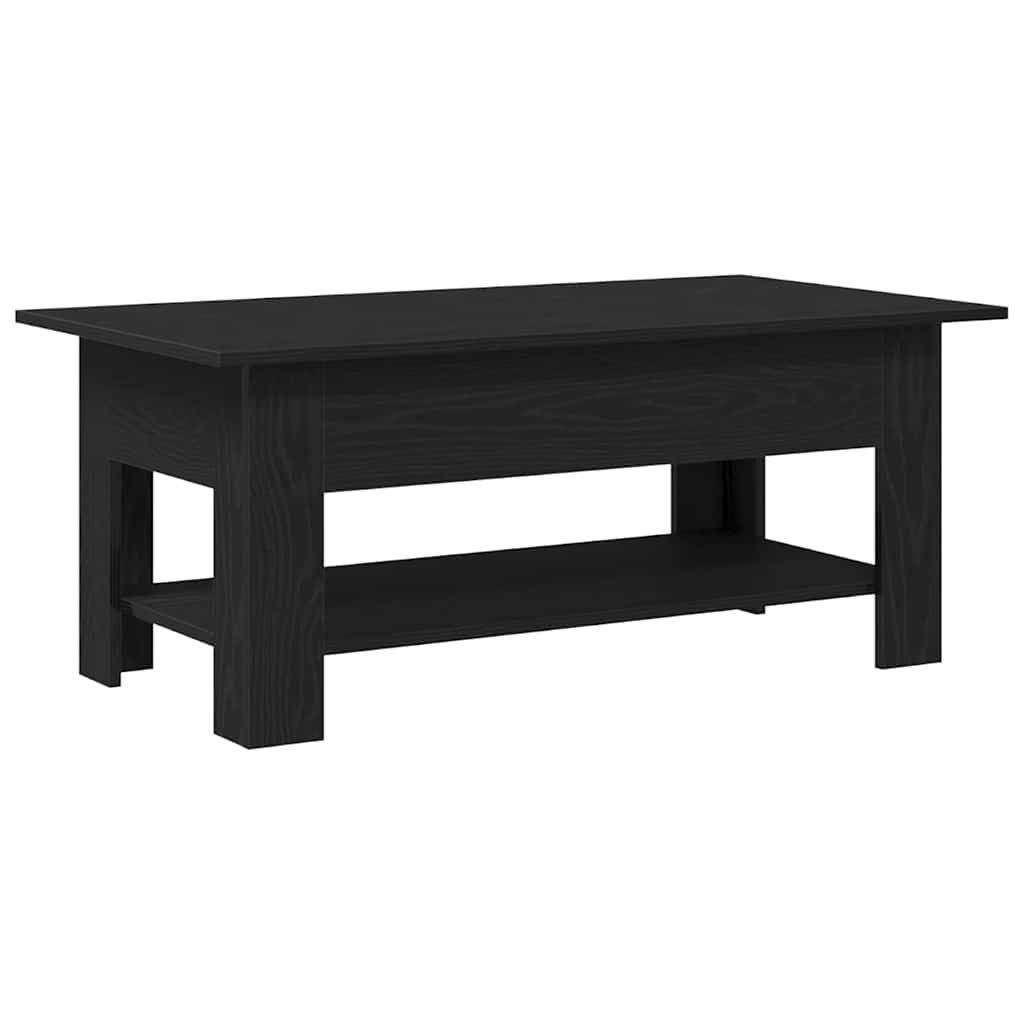 Table basse Chêne noir 102 x 55 x 42 cm Bois d'ingénierie - XIOS