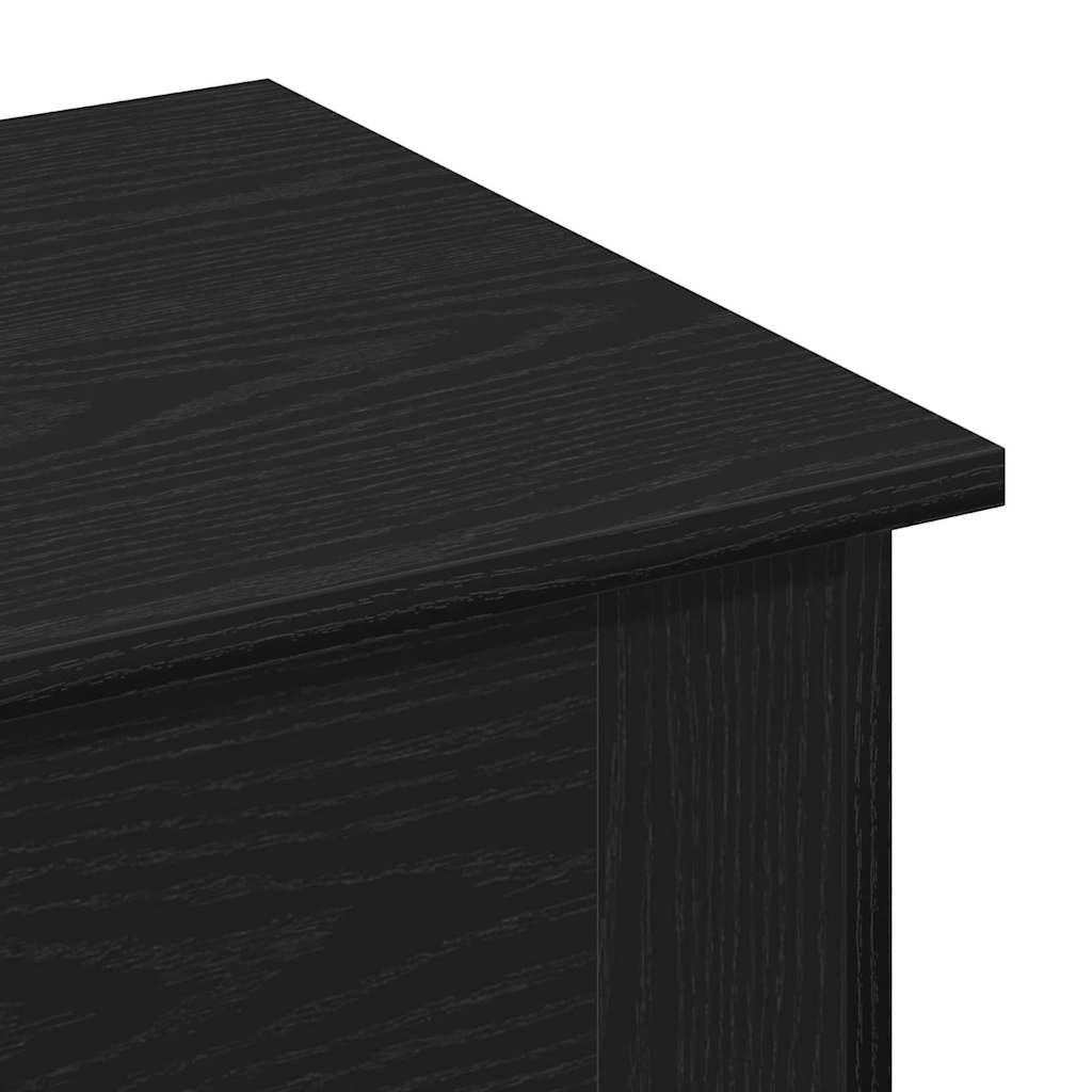 Table basse Chêne noir 40 x 40 x 42 cm Bois d'ingénierie - XIOS