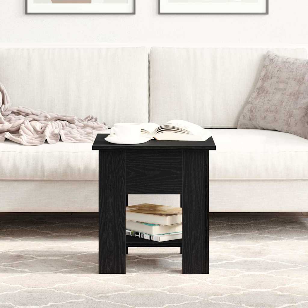 Table basse Chêne noir 40 x 40 x 42 cm Bois d'ingénierie - XIOS