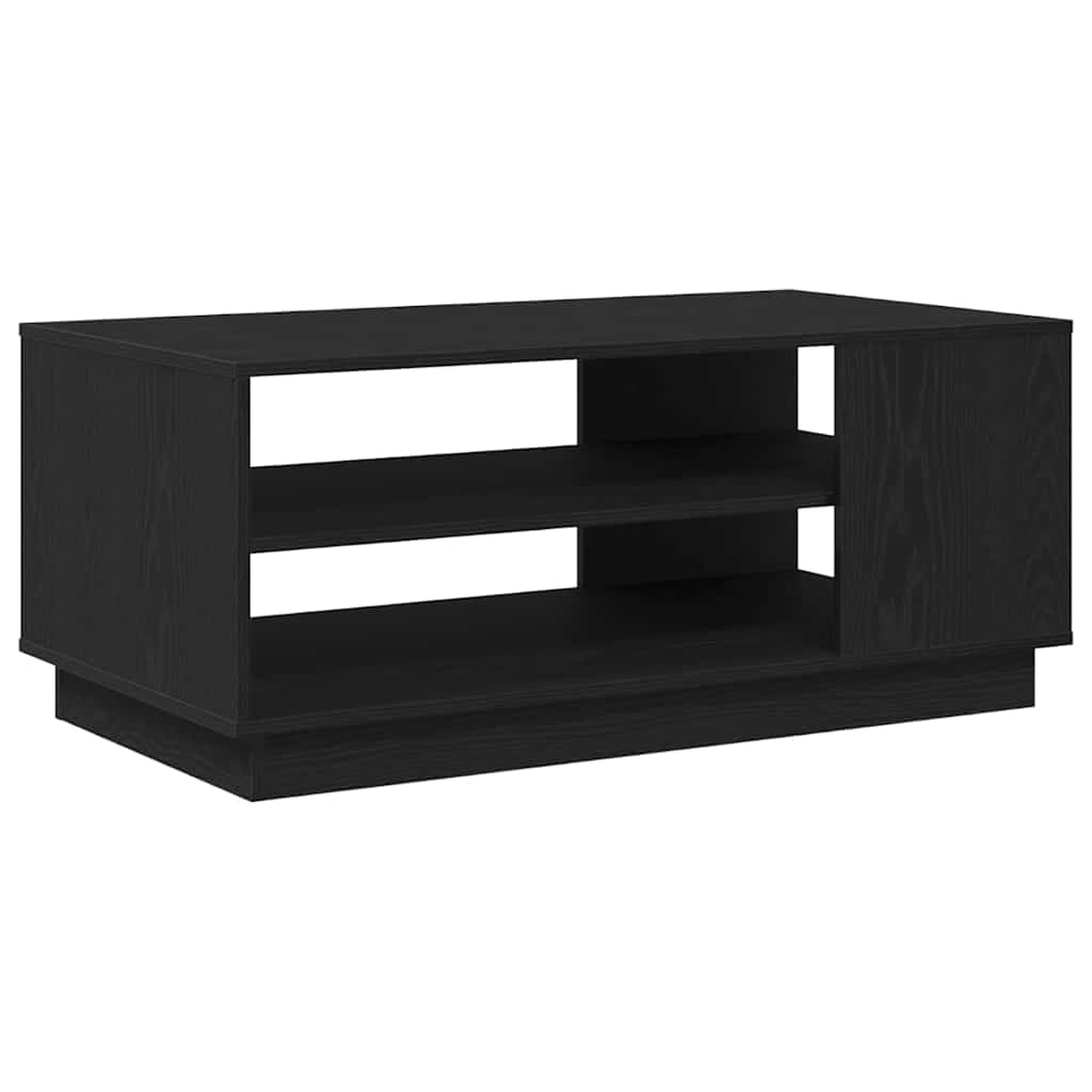 Table basse Chêne noir 102 x 55 x 43 cm Bois d'ingénierie - XIOS
