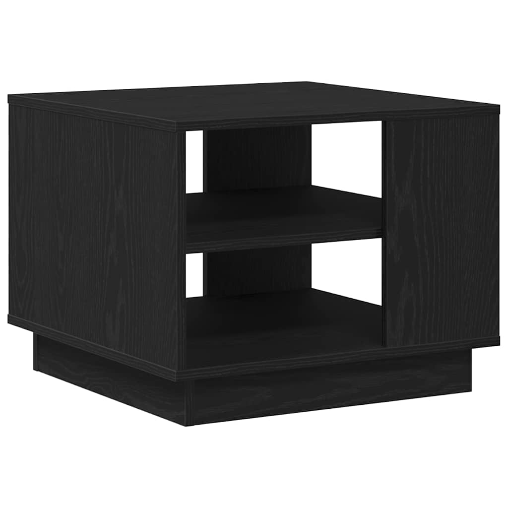 Table basse Chêne noir 55 x 55 x 42 cm Bois d'ingénierie - XIOS