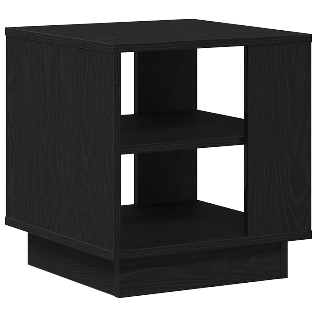 Table basse Chêne noir 40 x 40 x 43 cm Bois d'ingénierie - XIOS