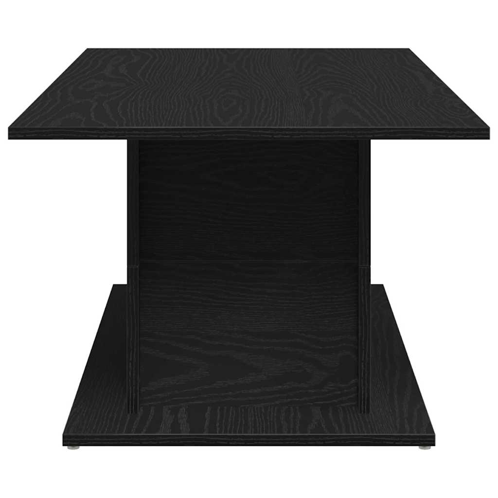 Table basse Chêne noir 102 x 55.5 x 40 cm Bois d'ingénierie - XIOS