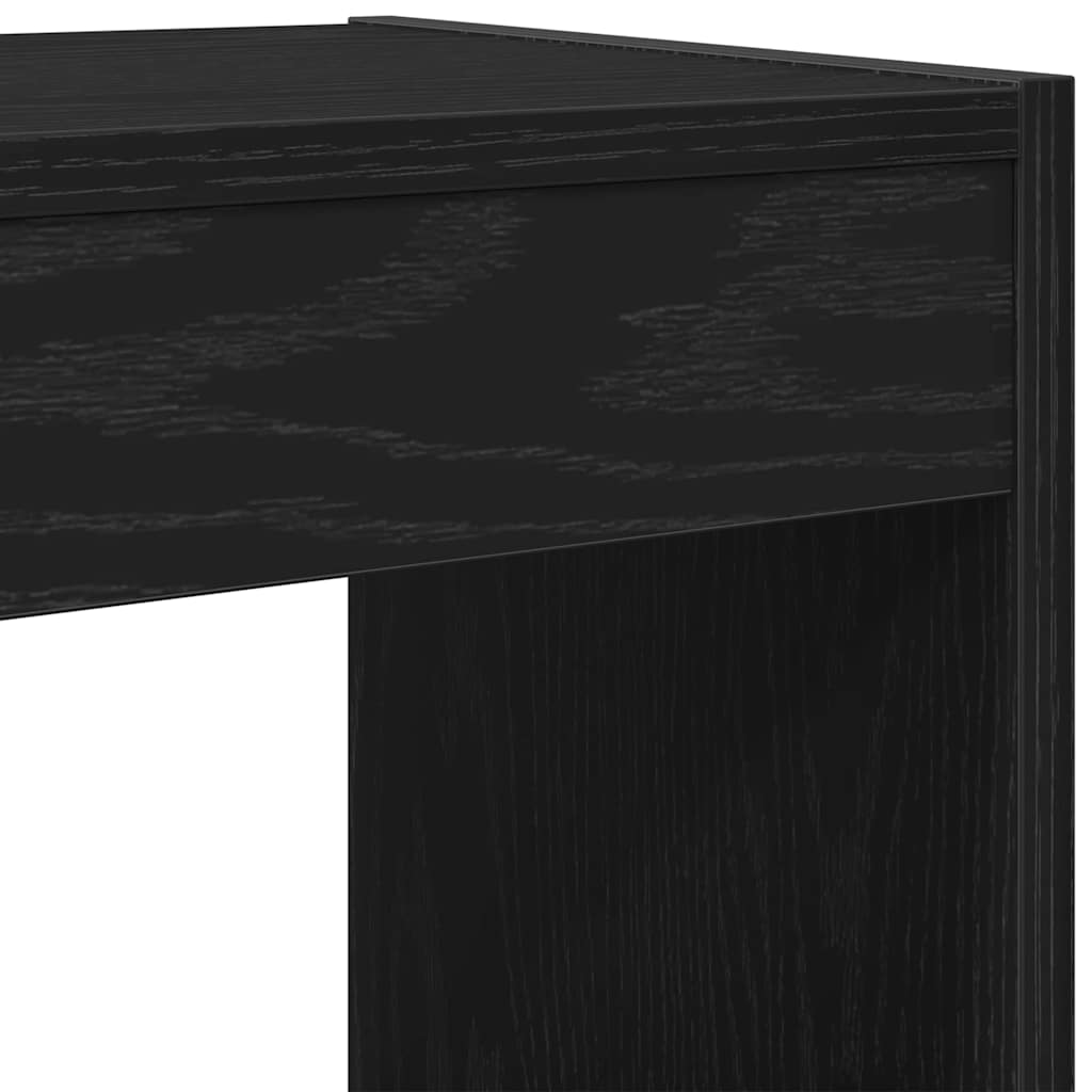 Bibliothèque Chêne noir 40 x 30 x 198 cm Bois d'ingénierie - XIOS