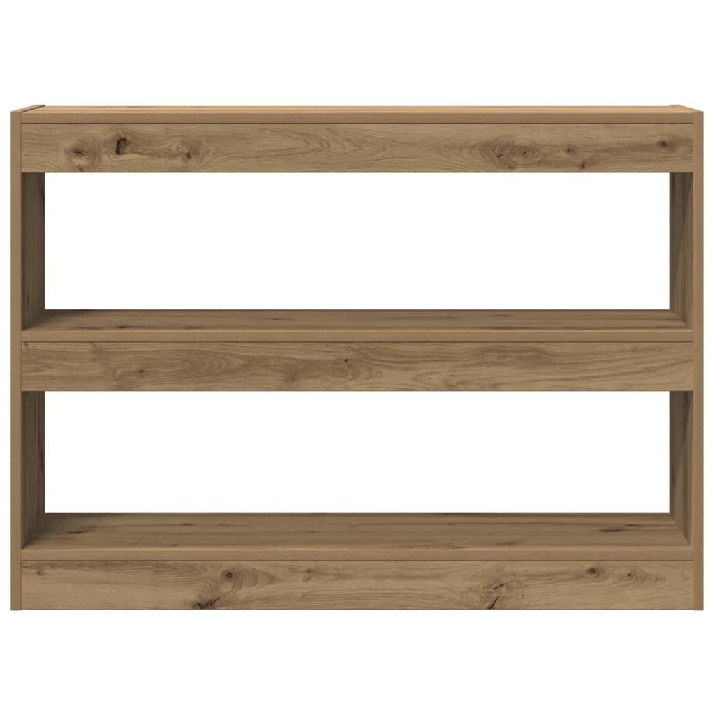 Bibliothèque chêne artisanal 100 x 30 x 72 cm Bois d'ingénierie - XIOS