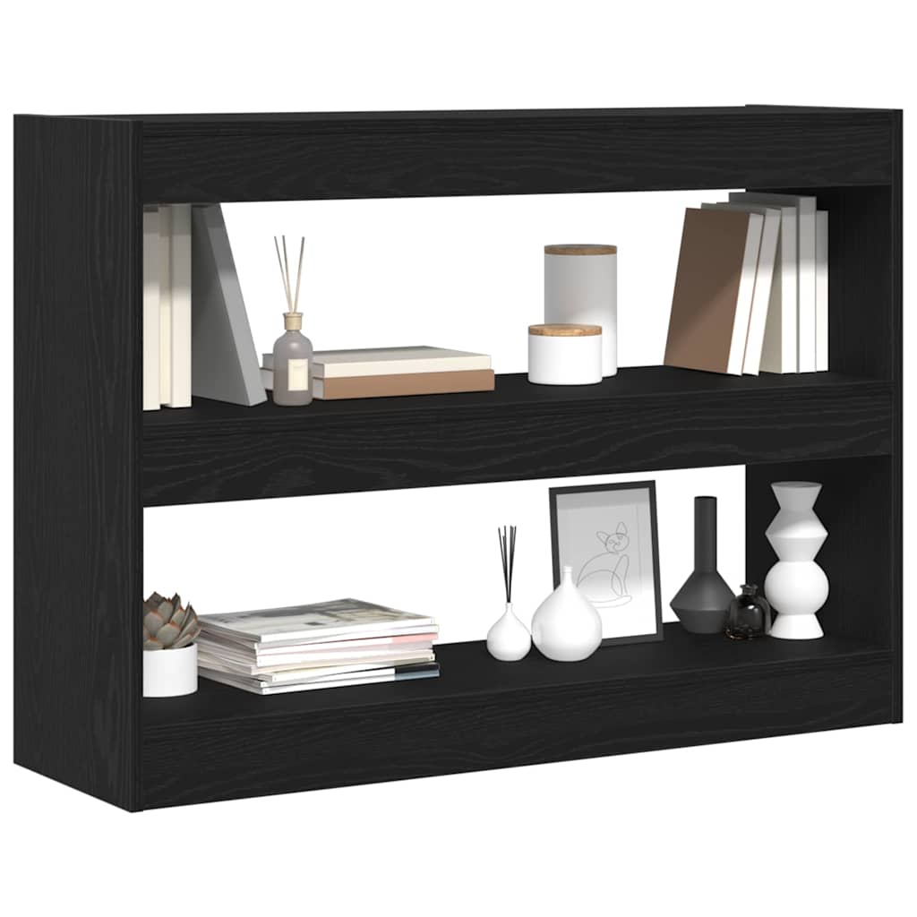 Bibliothèque Chêne noir 100 x 30 x 72 cm Bois d'ingénierie - XIOS