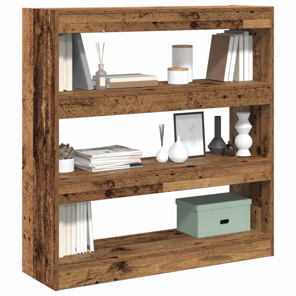 Bibliothèque Bois ancien 100 x 30 x 103 cm Bois d'ingénierie - XIOS
