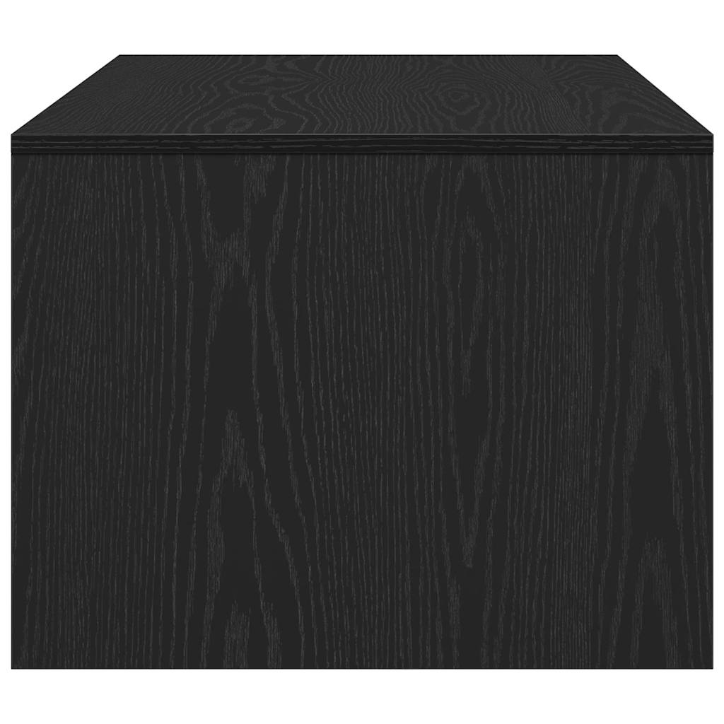 Table basse Chêne noir 102 x 55 x 43.5 cm Bois d'ingénierie - XIOS