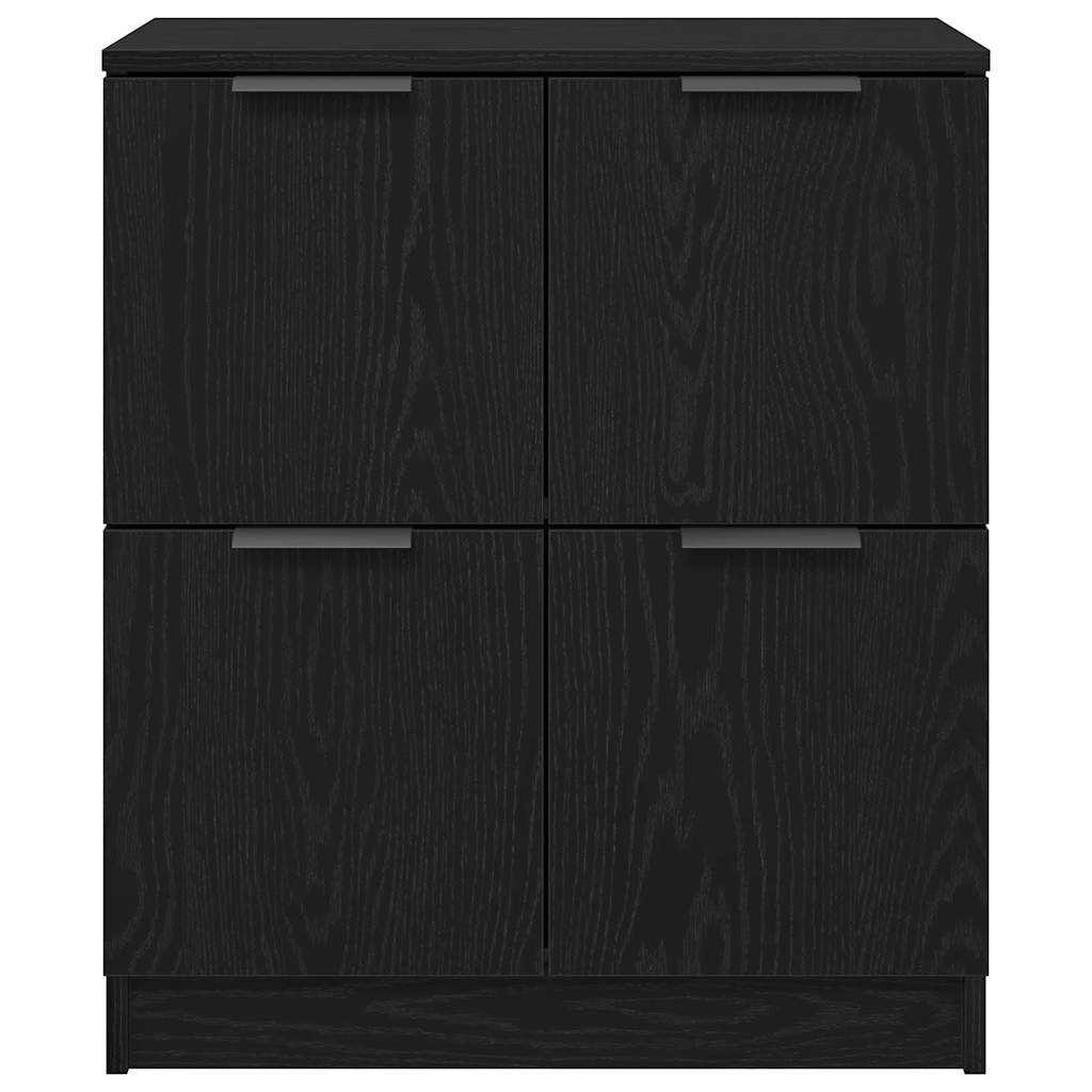Buffet Noir 60 x 30 x 70 cm Bois d'ingénierie - XIOS