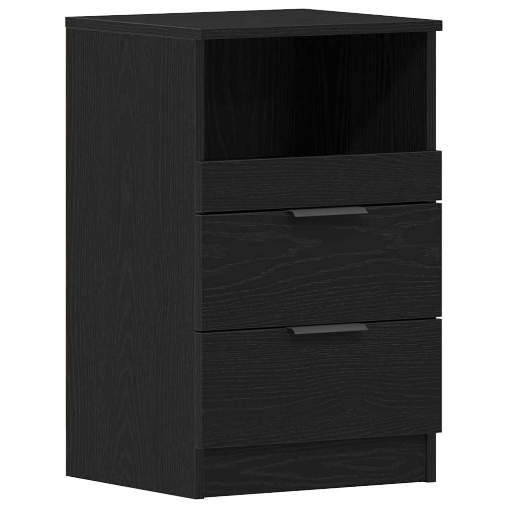 Cabinet de chevet Chêne noir 40 x 35 x 65 cm Bois d'ingénierie