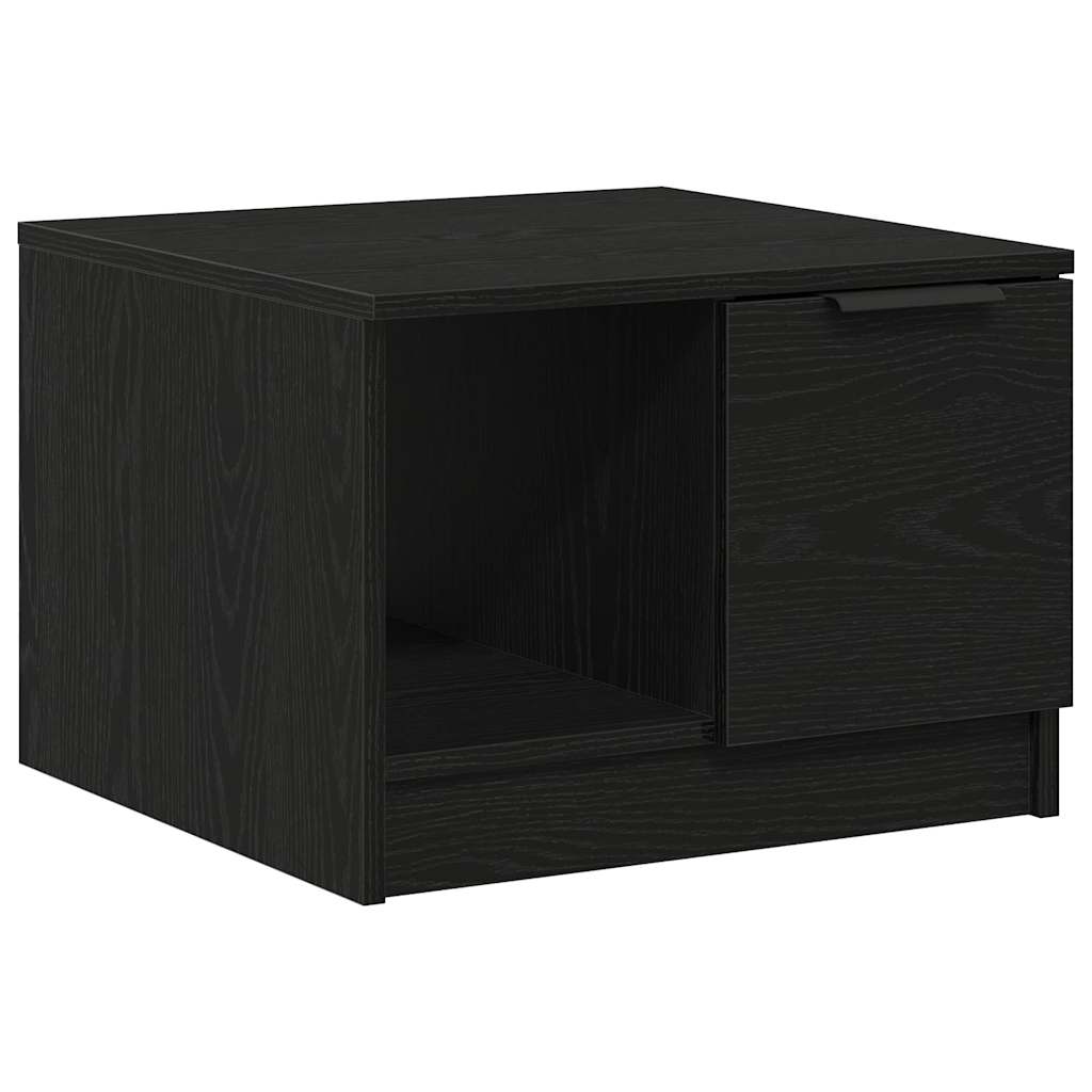 Table basse Chêne noir 50 x 50 x 36 cm Bois d'ingénierie - XIOS