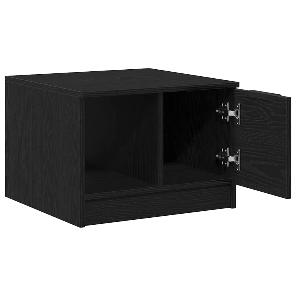 Table basse Chêne noir 50 x 50 x 36 cm Bois d'ingénierie - XIOS