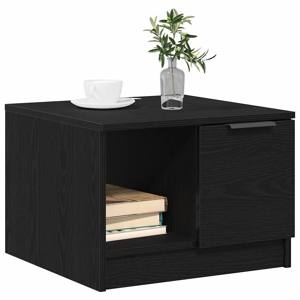 Table basse Chêne noir 50 x 50 x 36 cm Bois d'ingénierie - XIOS
