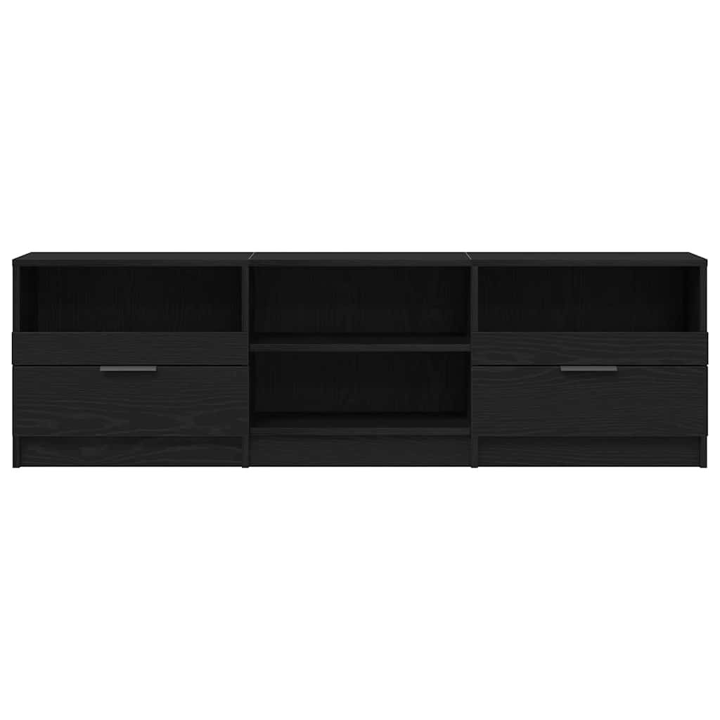 Meuble TV avec tiroir Noir 150 x 33.5 x 45 cm Bois d'ingénierie - XIOS