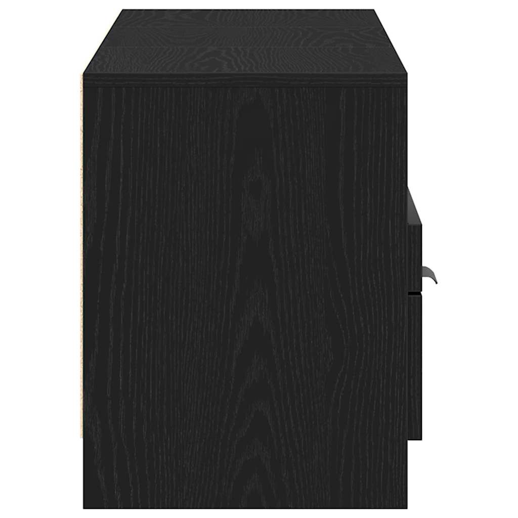Meuble TV avec tiroir Noir 150 x 33.5 x 45 cm Bois d'ingénierie - XIOS