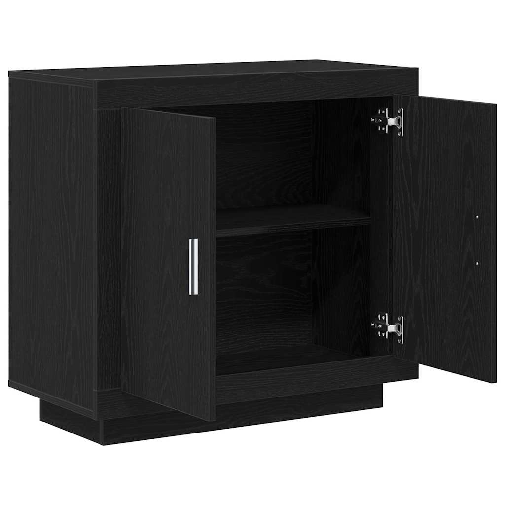 Buffet Noir 80 x 40 x 75 cm Bois d'ingénierie - XIOS