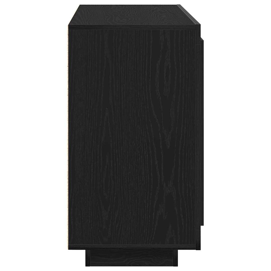 Buffet Noir 80 x 40 x 75 cm Bois d'ingénierie - XIOS
