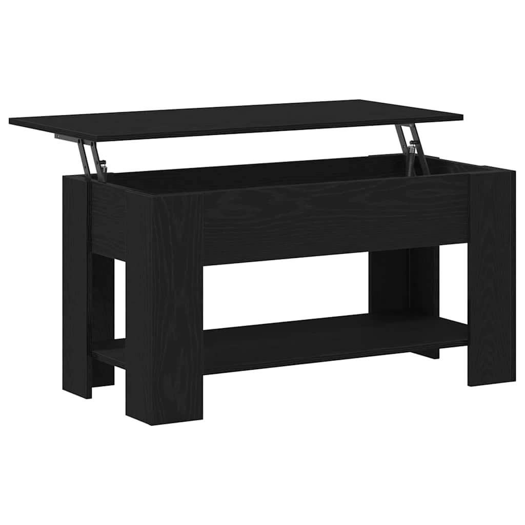 Table basse Chêne noir 101 x 49 x 52 cm Bois d'ingénierie - XIOS