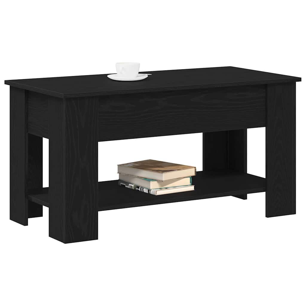 Table basse Chêne noir 101 x 49 x 52 cm Bois d'ingénierie - XIOS