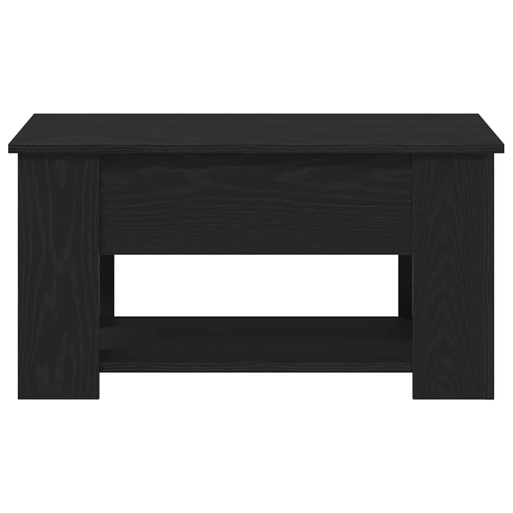 Table basse Chêne noir 79 x 49 x 41 cm Bois d'ingénierie - XIOS