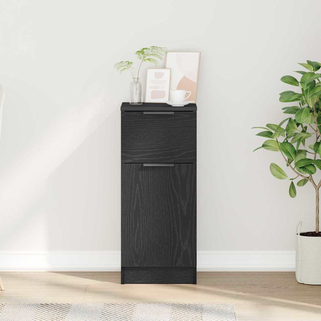 Buffet Chêne Noir Chêne noir 30 x 30 x 70 cm Bois d'ingénierie - XIOS