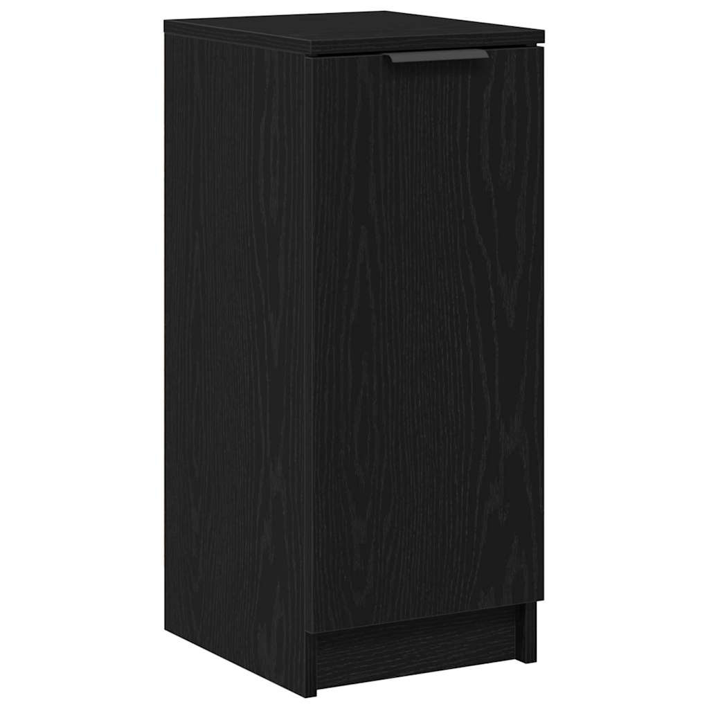 Cabinet à chaussures avec étagère Chêne noir 29.5 x 35 x 70 cm - XIOS