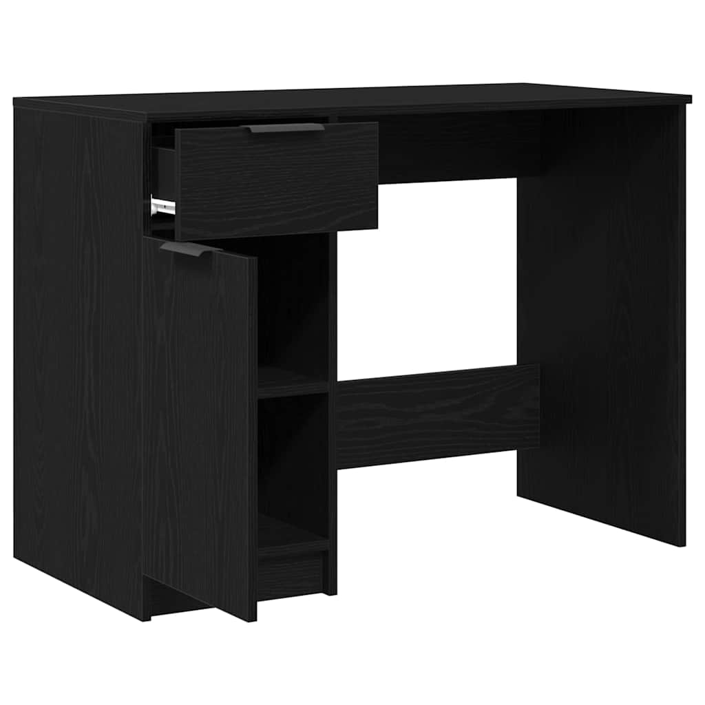 Bureau Chêne noir 100 x 50 x 75 cm Bois d'ingénierie - XIOS
