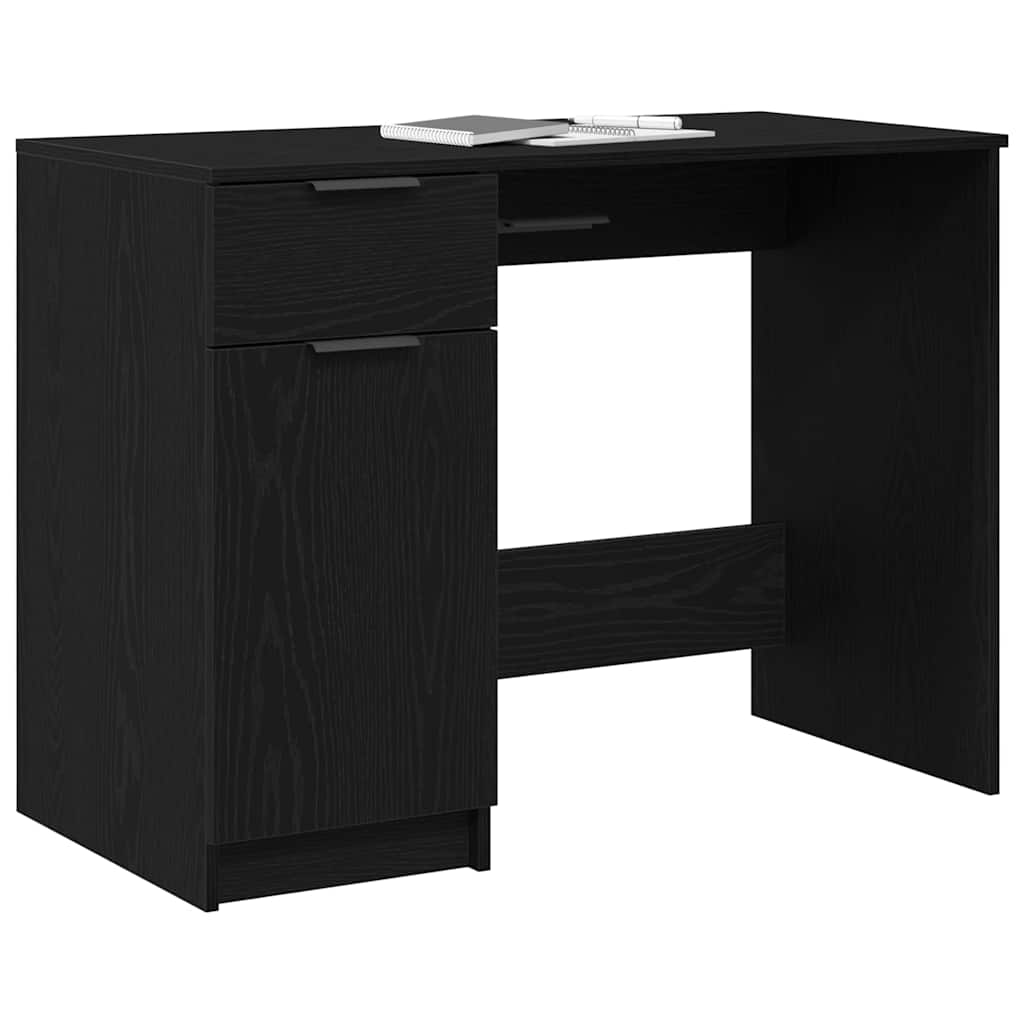 Bureau Chêne noir 100 x 50 x 75 cm Bois d'ingénierie - XIOS
