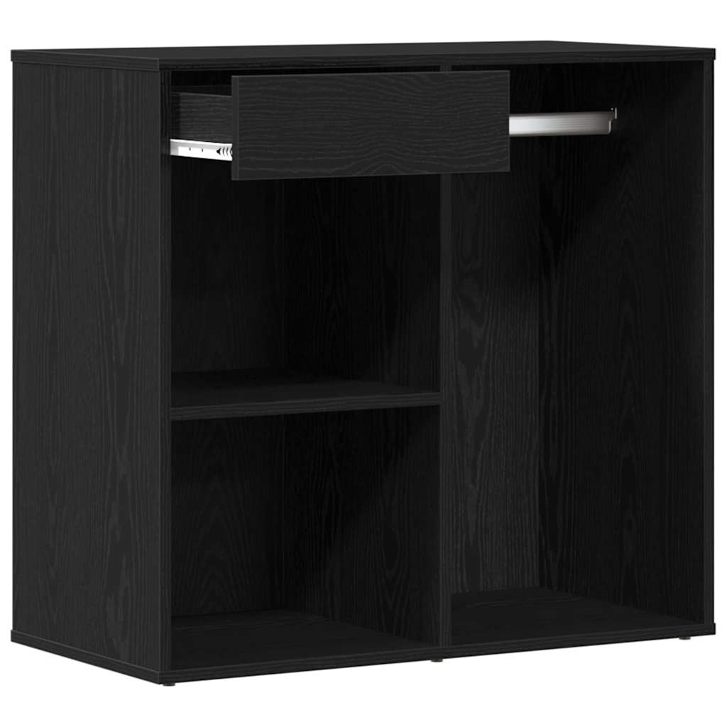 Cabinet de Cosmétiques avec tiroir Chêne noir 80 x 40 x 75 cm - XIOS