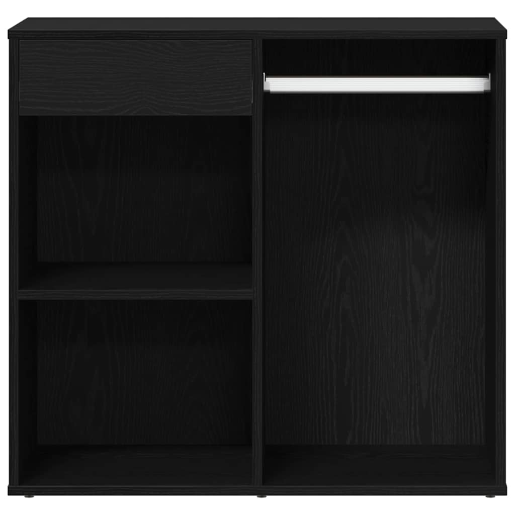 Cabinet de Cosmétiques avec tiroir Chêne noir 80 x 40 x 75 cm - XIOS